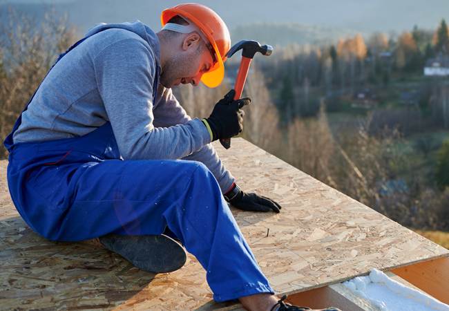 What to expect professional roof install