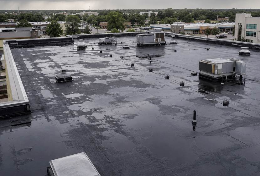 commercial roof replacement signs