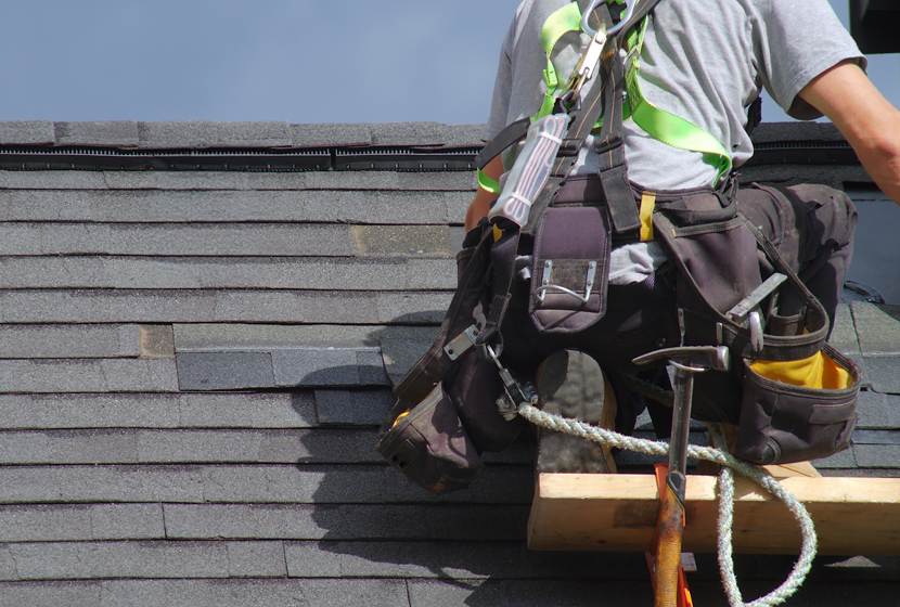 residential roof repair process
