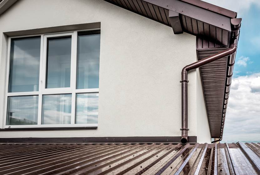 steep slope materials metal roof