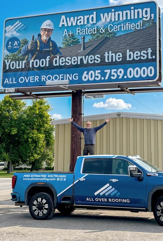 why choose all over roofing for business
