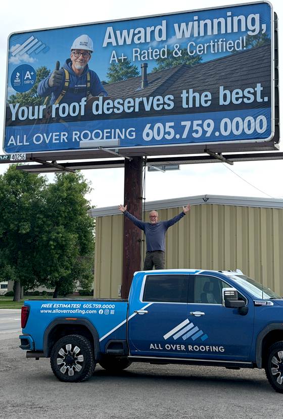 why choose all over roofing
